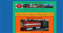 Desktop Screenshot of ncogtrains.com